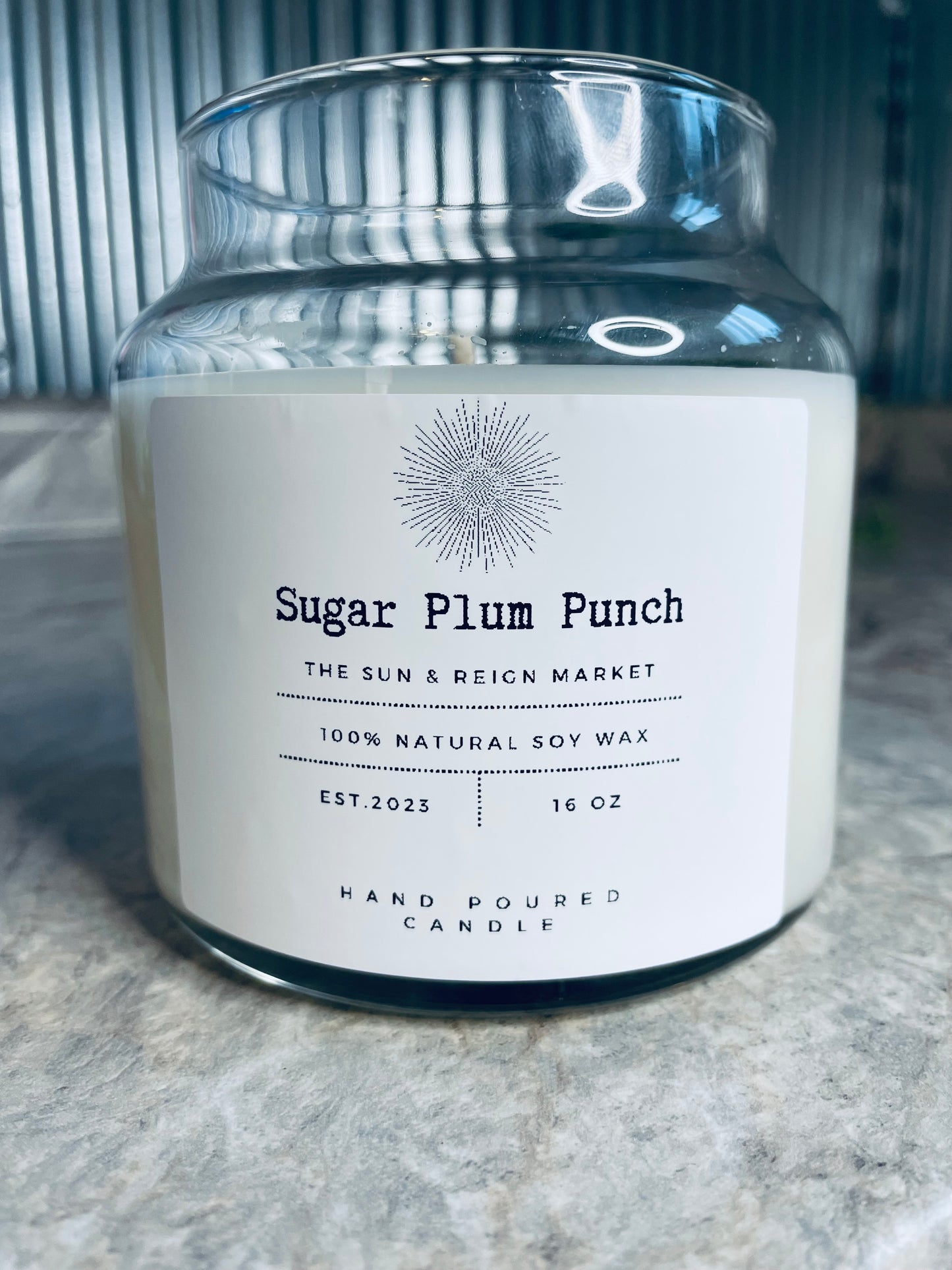 Sugar Plum Punch Soy Wax Candle