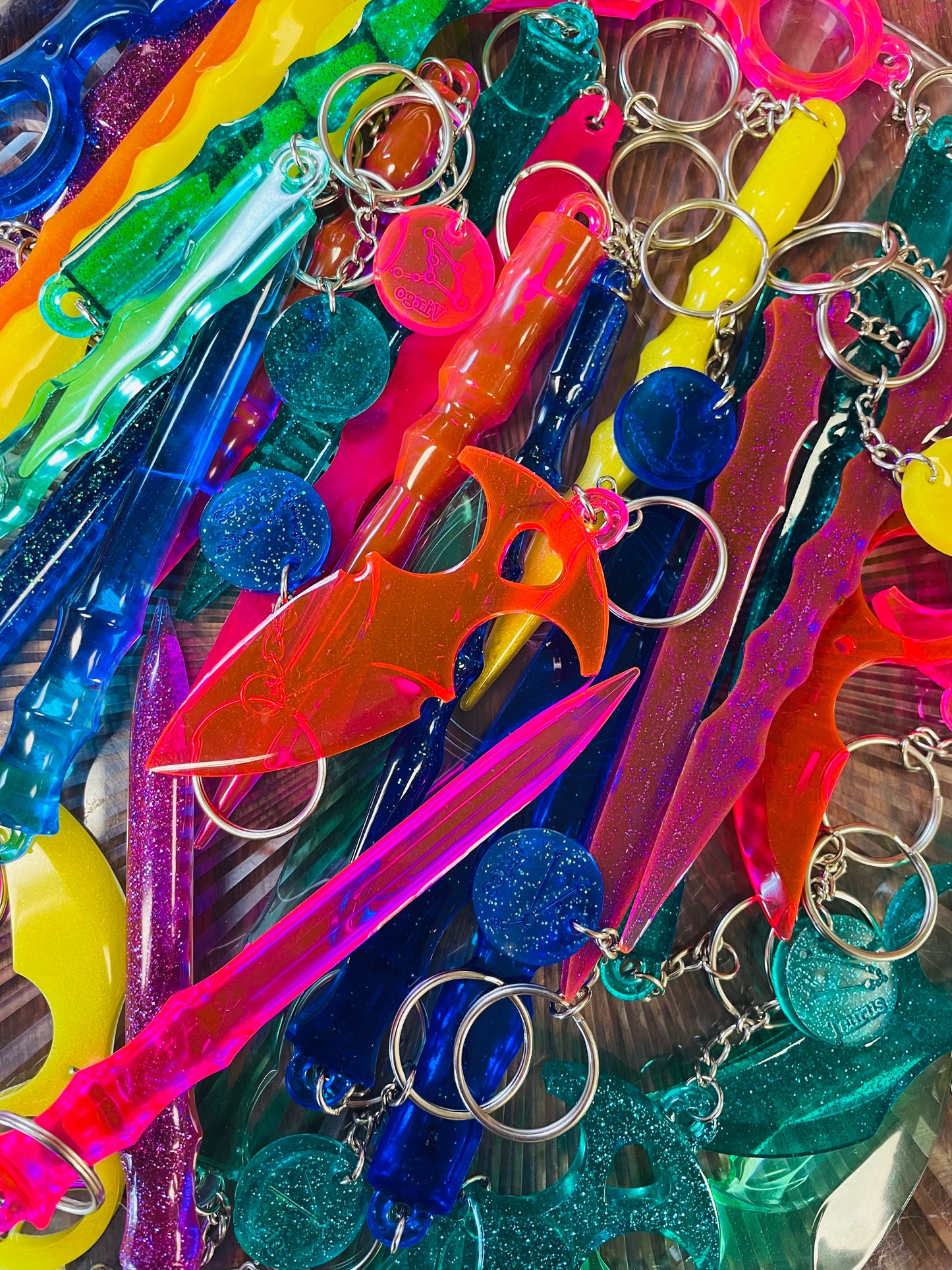Self defense keychains