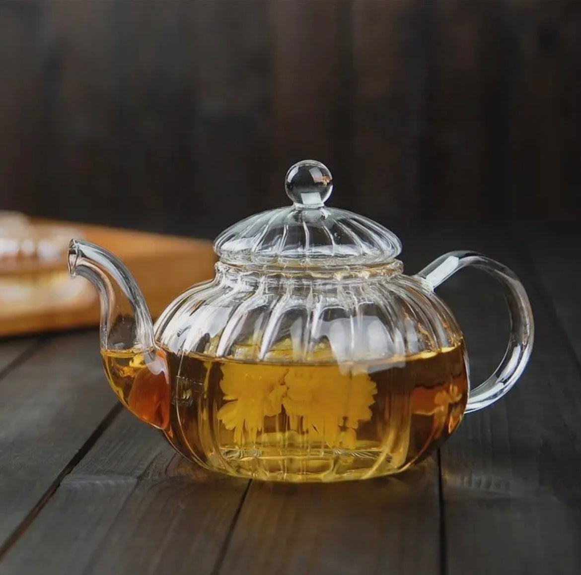 Glass Tea Pot With Infuser