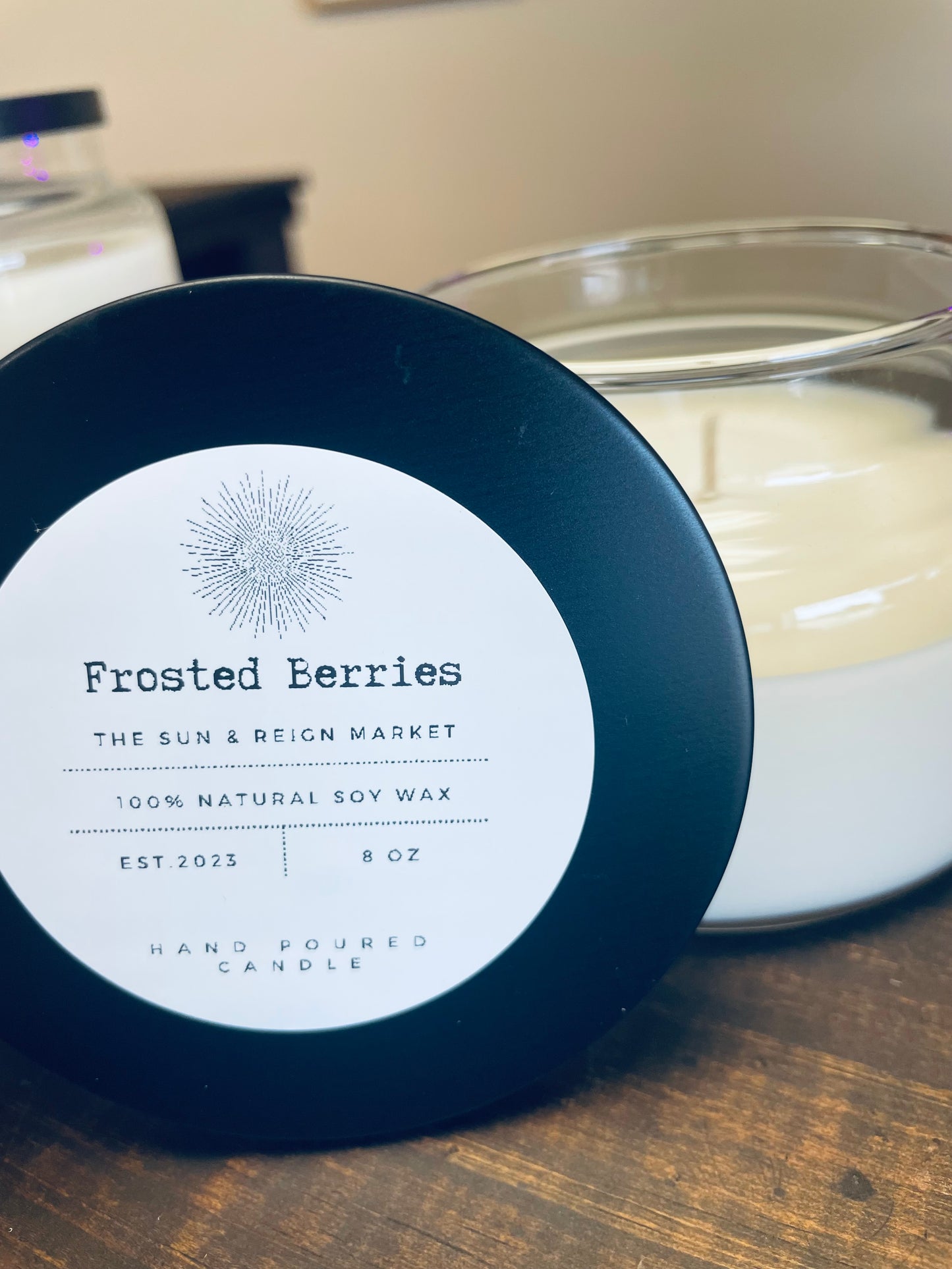 Frosted Berries Soy Wax Candle