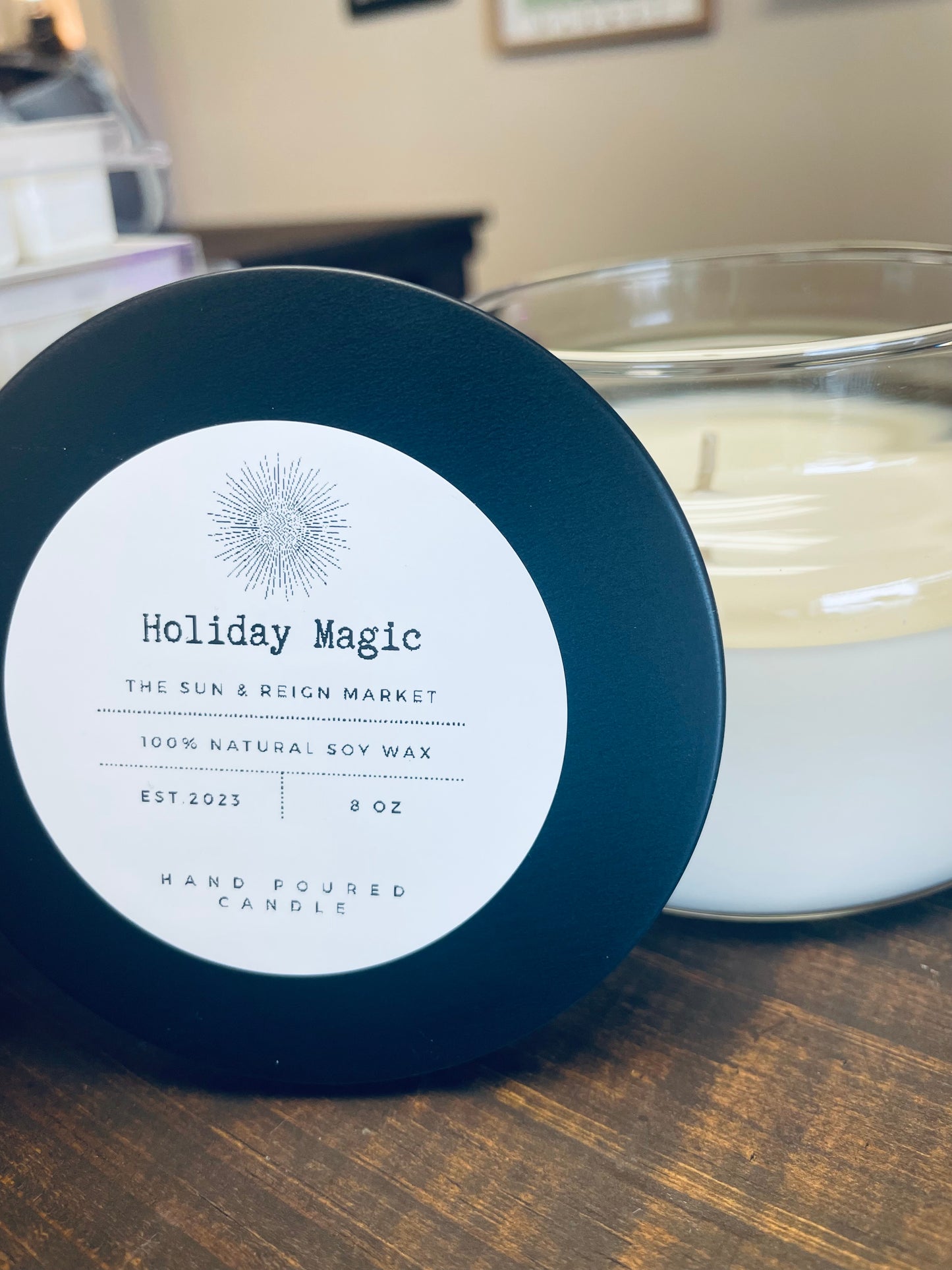 Holiday Magic Soy Wax Candle