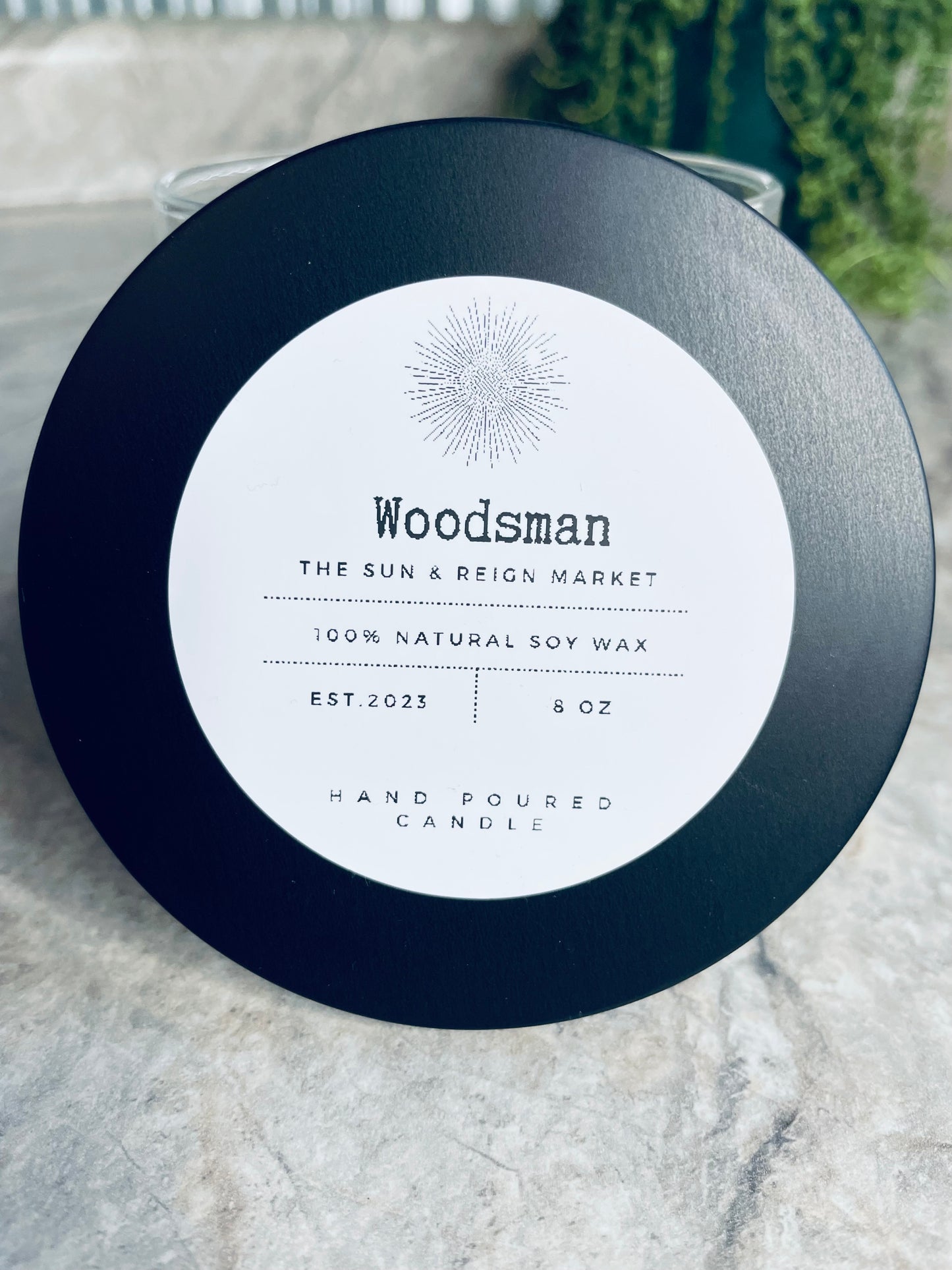 Woodsman Soy Wax Candle
