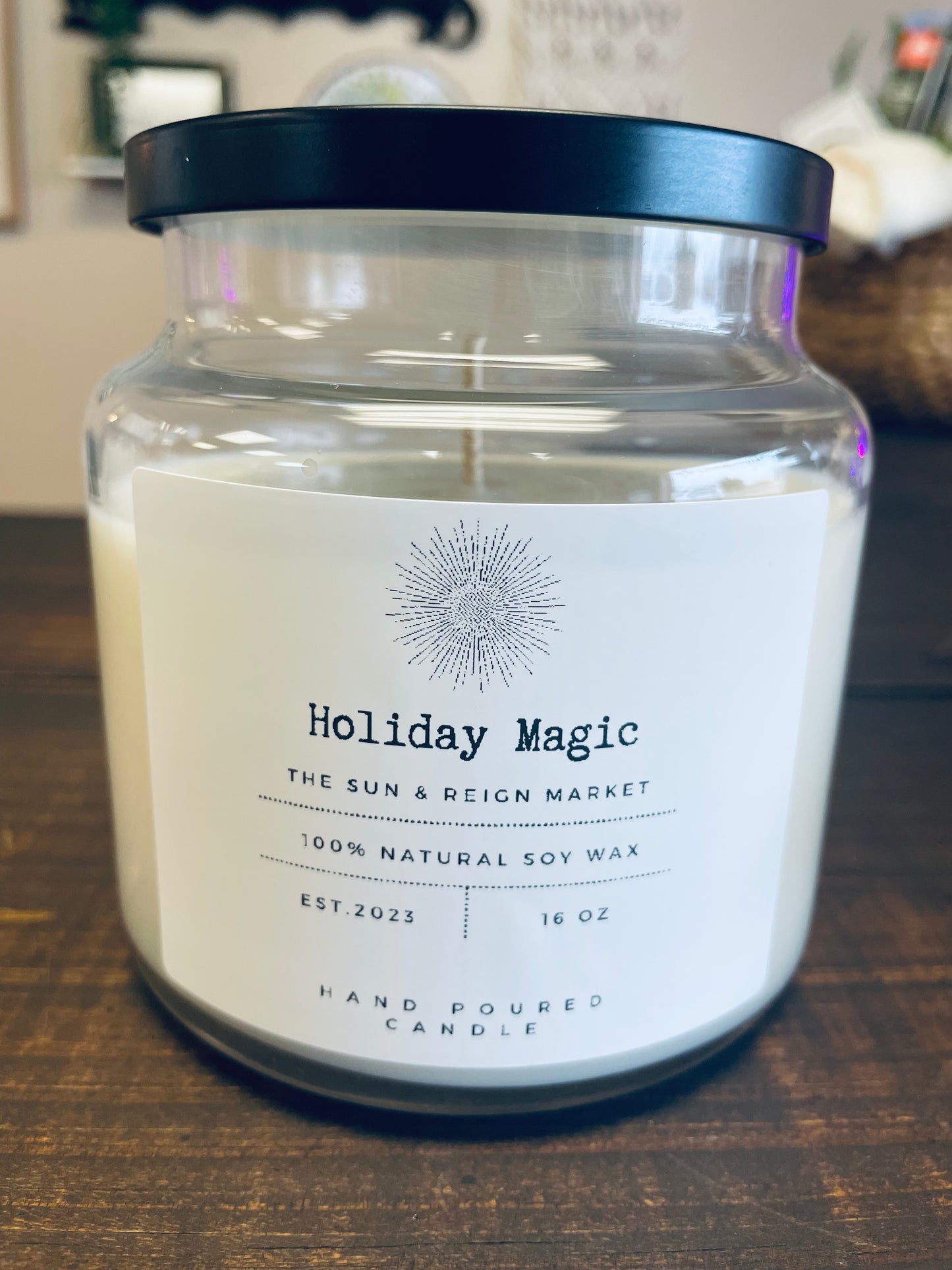 Holiday Magic Soy Wax Candle