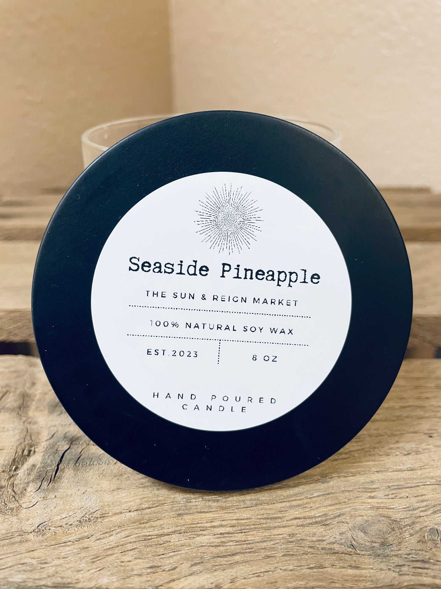 Seaside Pineapple Soy Wax Candle