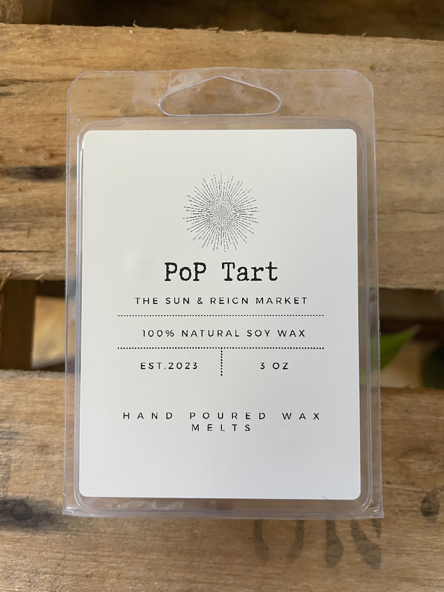 Pop tart soy wax melt