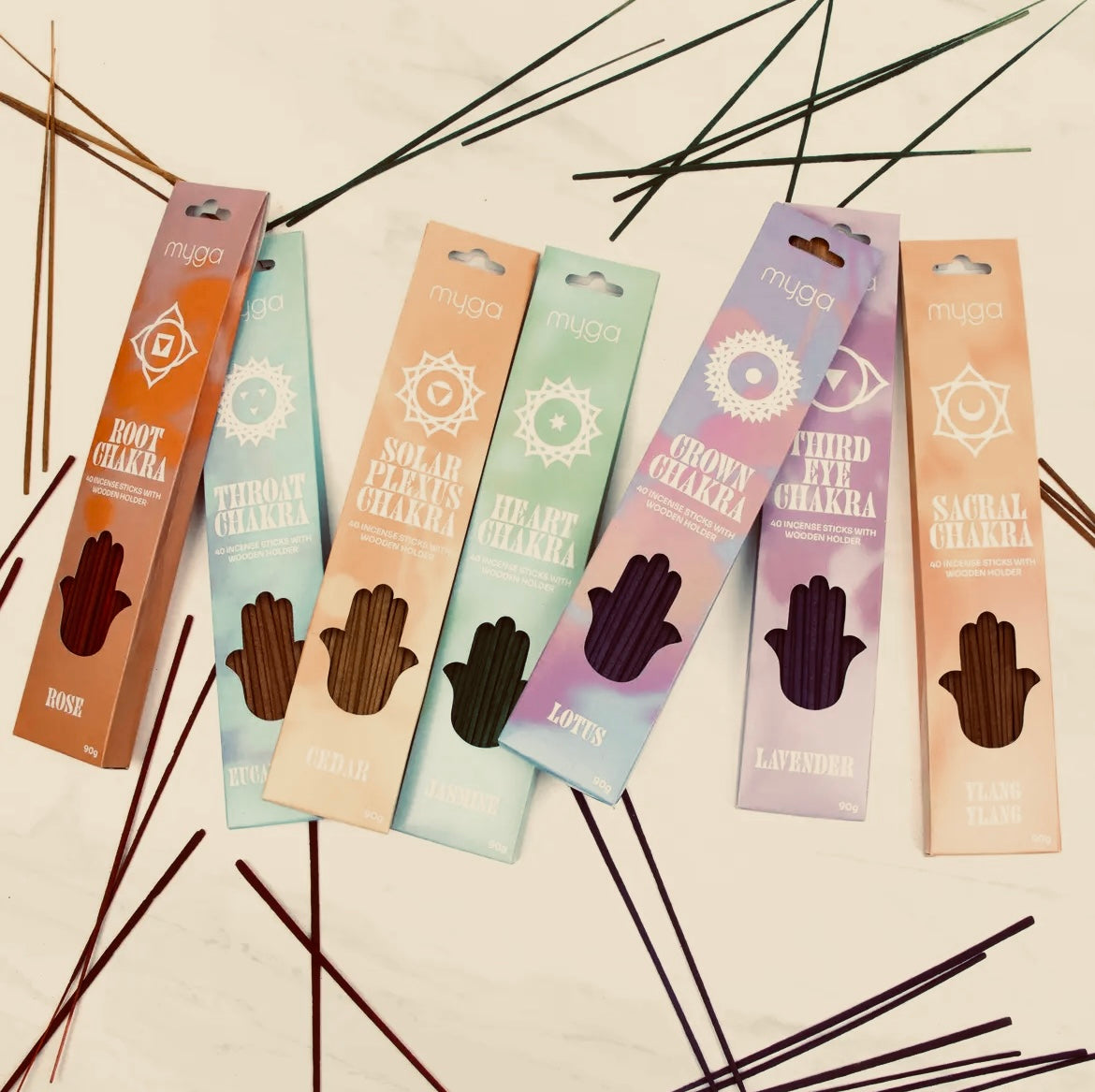 Chakra Balancing Incense(40 sticks per pack!!!)