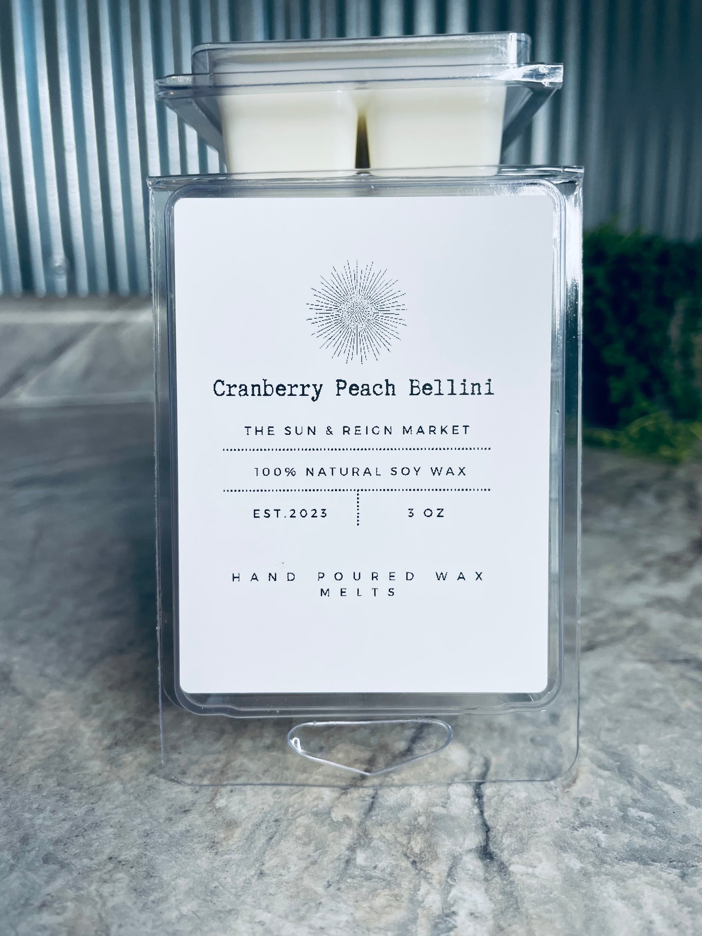 Cranberry Peach Bellini Soy Wax Melts