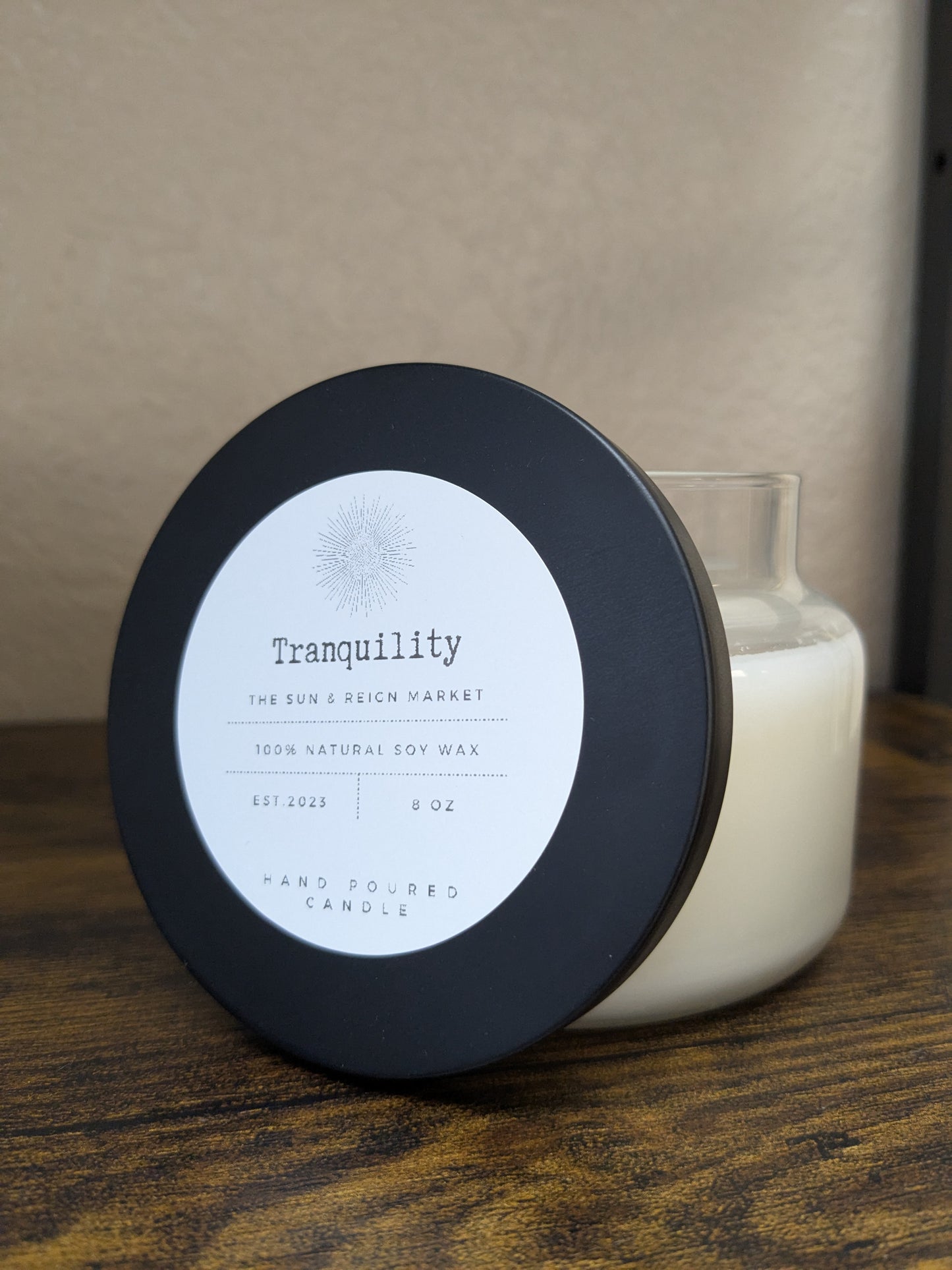Tranquility 8oz Soy Wax Candle
