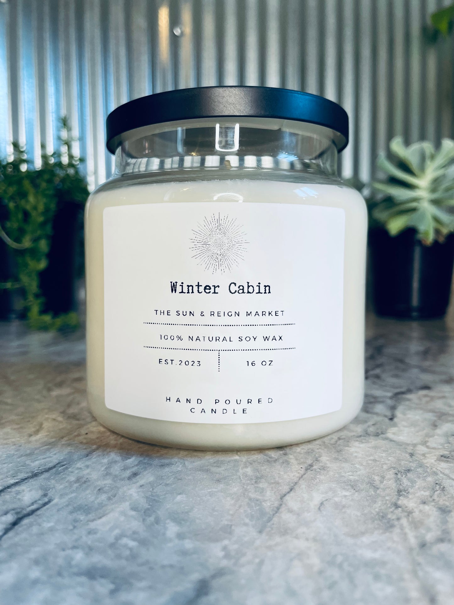 Winter Cabin Soy Wax Candle