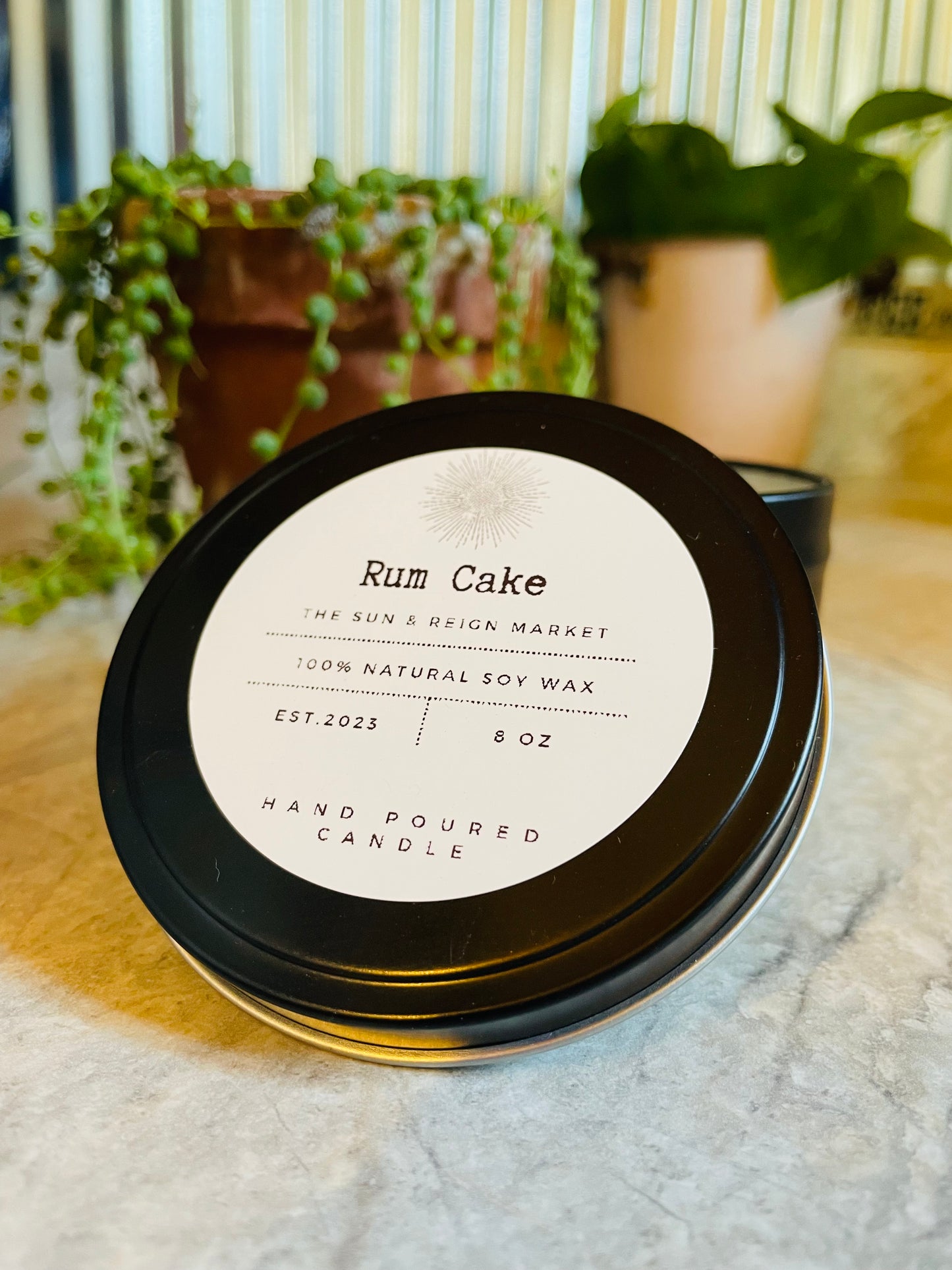 Rum Cake Soy Wax Candle