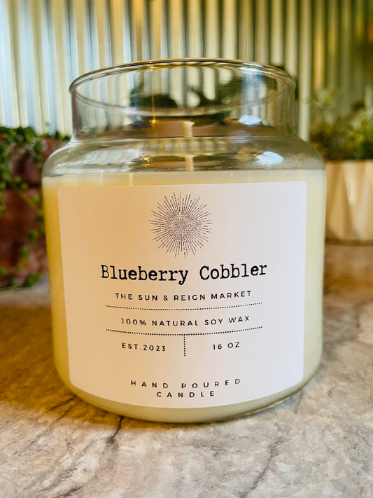 Blueberry Cobbler Soy Wax Candle