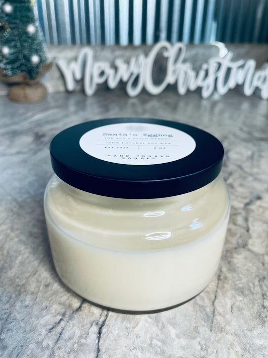 Santa’s Eggnog Soy Wax Candle