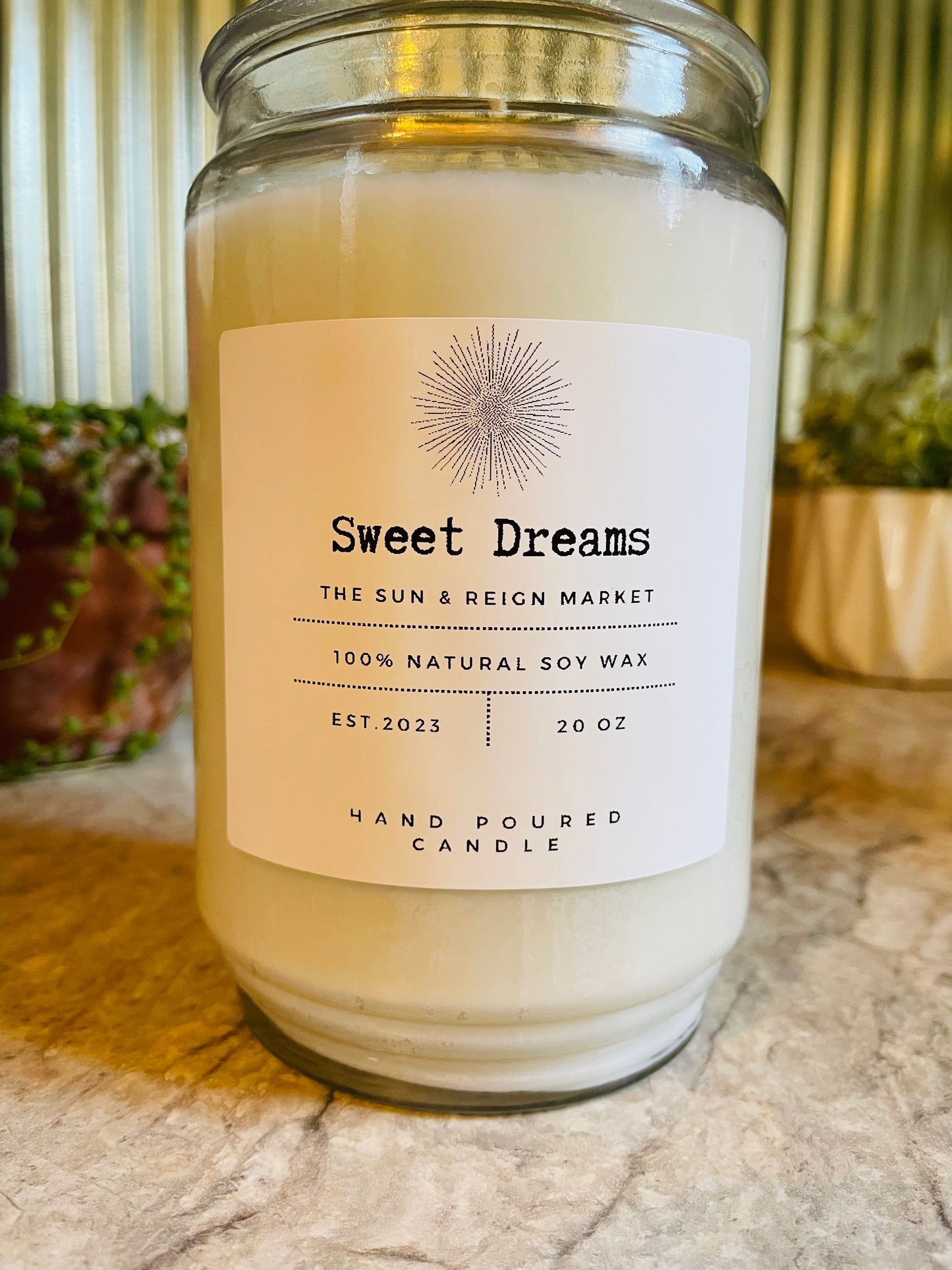 Sweet Dreams Soy Wax Candle