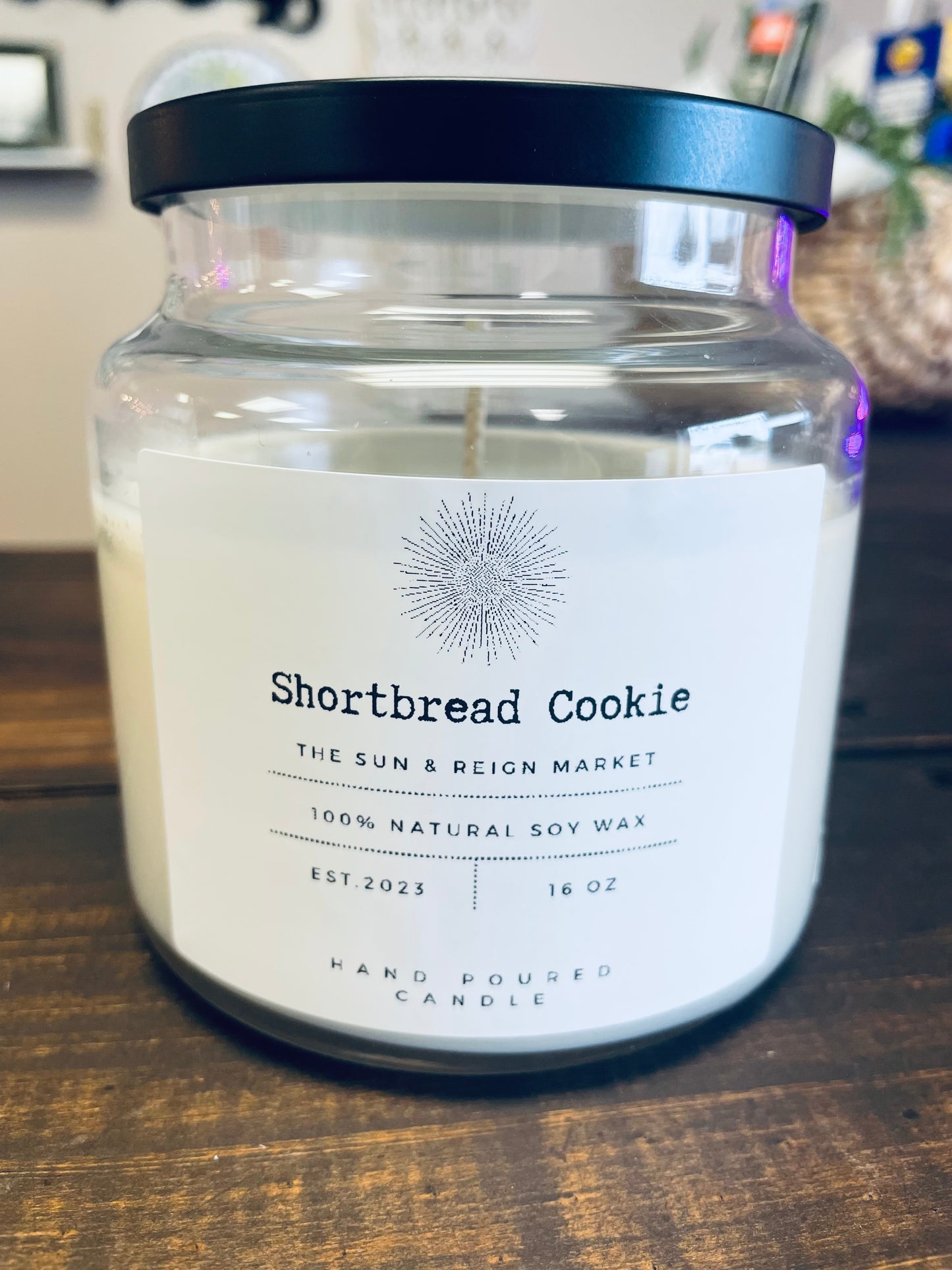 Shortbread Cookie Soy Wax Candle