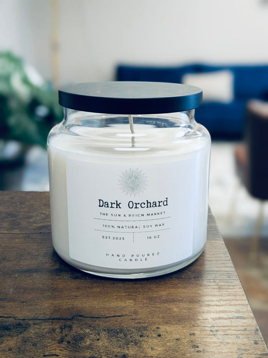 Dark Orchard Soy Wax Candle