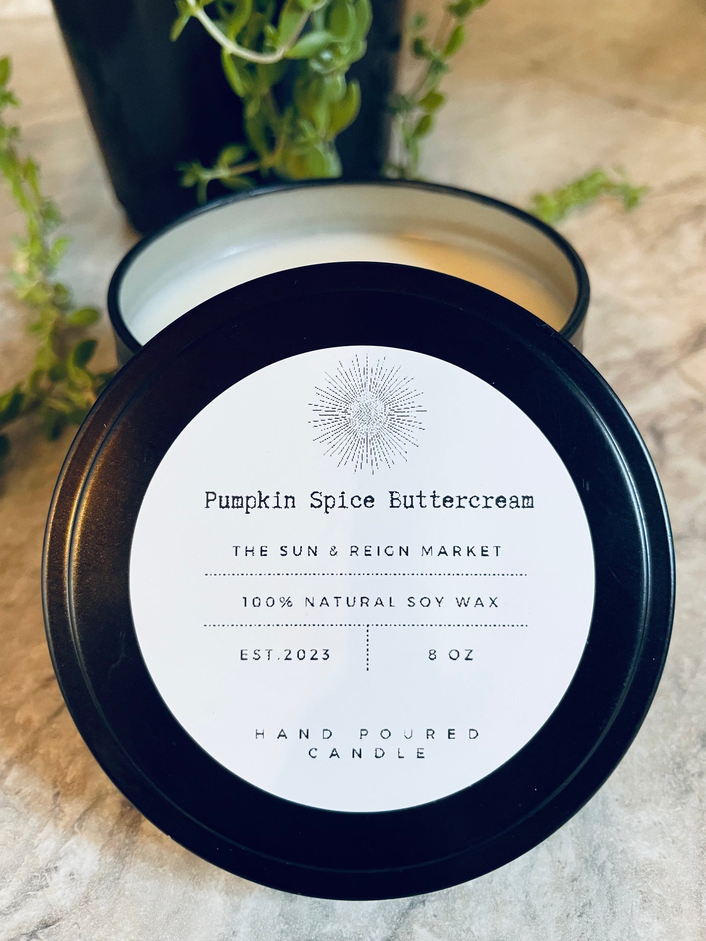 Pumpkin Spice Buttercream Soy Wax Candle