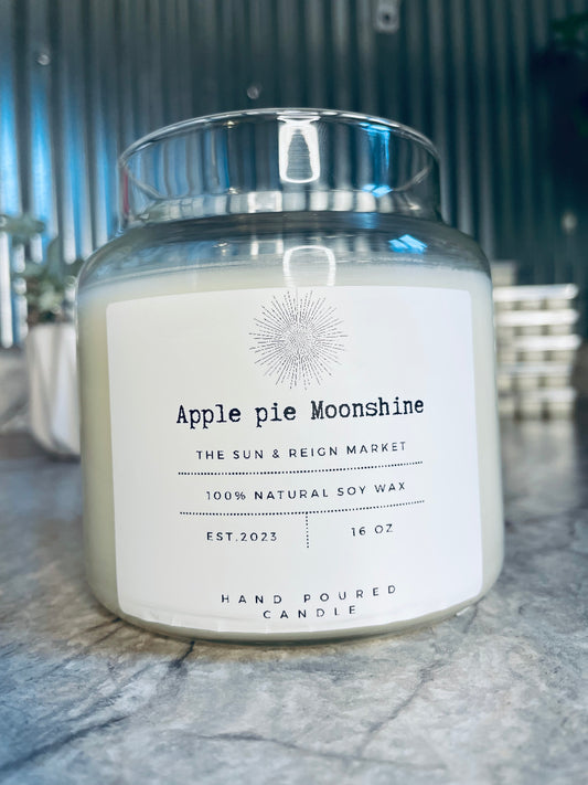 Apple Pie Moonshine Soy Wax Candle