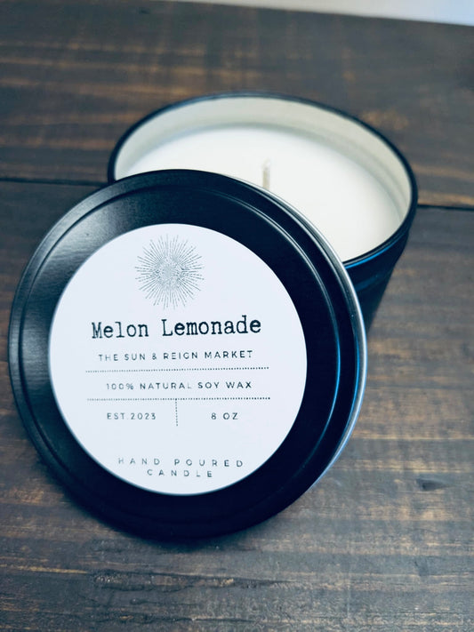 Melon Lemonade Soy Wax Candle