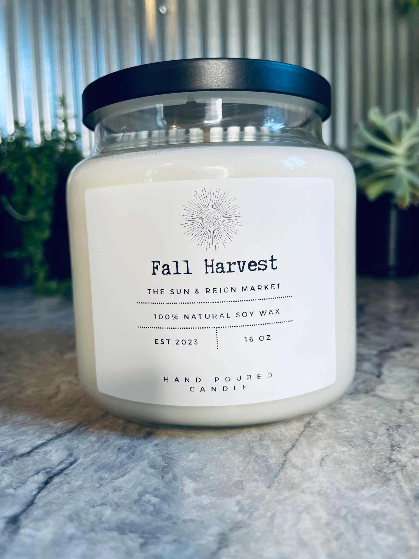 Fall Harvest Soy Wax Candle