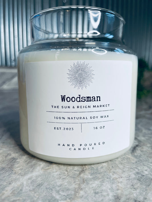 Woodsman Soy Wax Candle