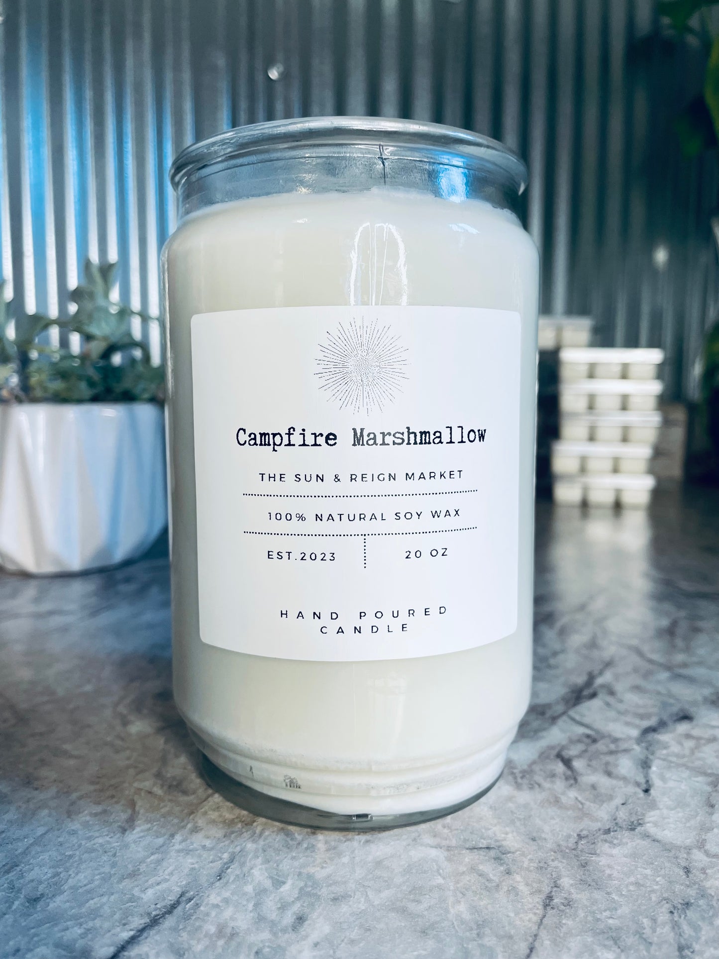 Campfire Marshmallow Soy Wax Candle